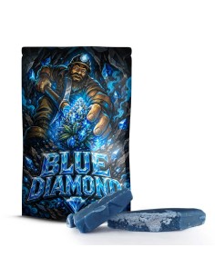 Blue Diamond 60% Delta-10 Hash — Teinte Bleutée Naturelle, Résineux Boisé & Fruité | Cocorikush