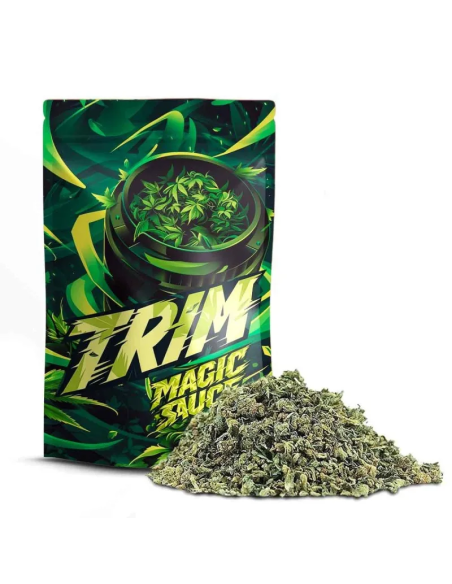 Trim 50 % Magic Sauce – Hochkonzentrierte Krümel und kleine Blüten | THC-Alternative
