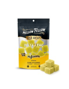 Gummies Lemon 10mg Delta-9 THC Mellow Fellow™ x15 | Cocorikush
