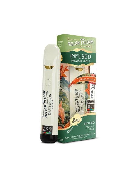 Vape Bali 2ML Infused White Runtz Hybrid | Mellow Fellow