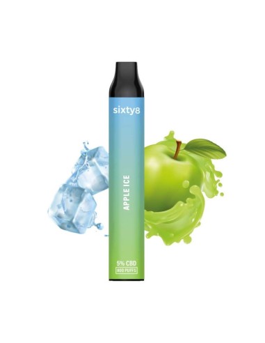 Puff CBD Apple Ice 5% – Pomme Verte Glacée | Cocorikush