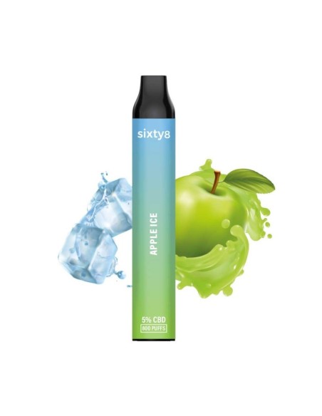 Puff CBD Apple Ice 5% – Pomme Verte Glacée | Cocorikush