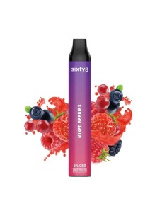 Puff CBD Mixed Berries 5 % | Fruits Rouges | Cocorikush