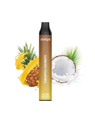 Puff CBD Pineapple Coconuts 5% | Cocorikush