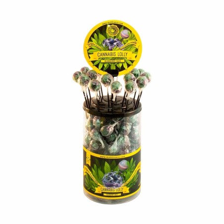 Sucette gout Blueberry Haze