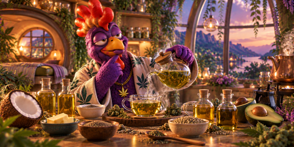 Quel corps gras ajouter à une tisane au CBD, et pourquoi ?