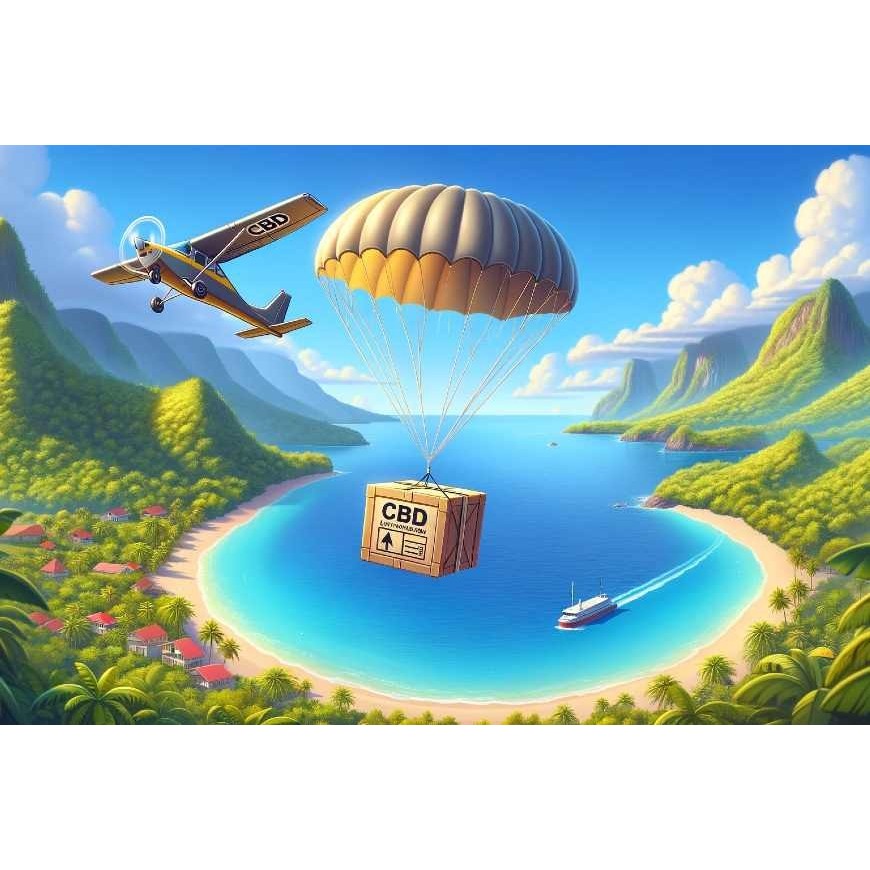 La livraison de CBD dans les Dom-Tom