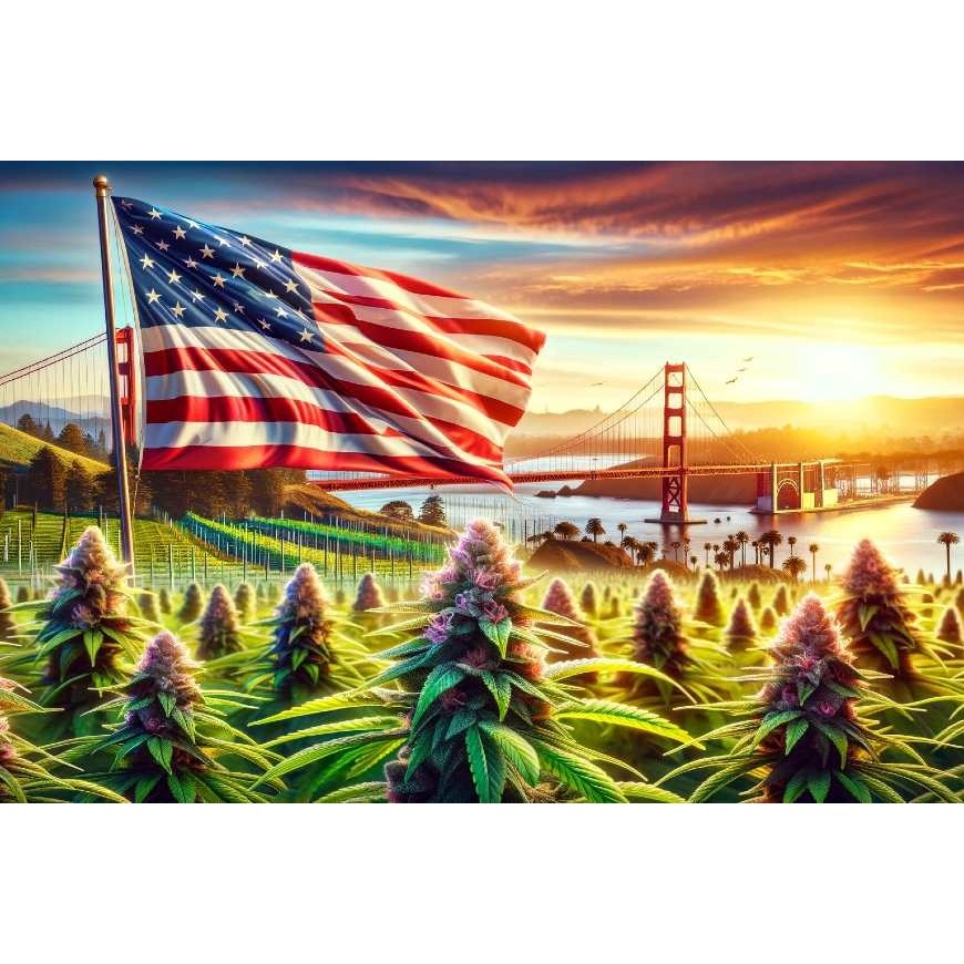 Le cannabis en Californie : des fleurs CBD de luxe !